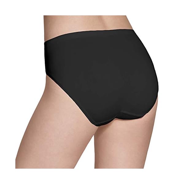 Fruit-of-the-Loom-Womens-Seamless-Panties Fruit of the Loom Women's High Cut Briefs Seamless Panties with 360° Stretch, Hi Cut-6 Pack-Assorted Colors, 6