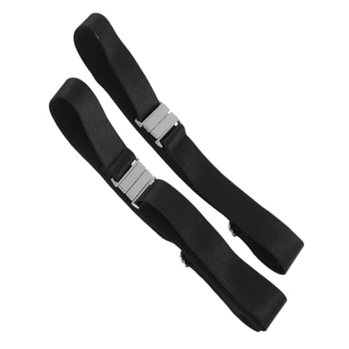 FOMIYES Men's Women's Straps Hooks High Elastic Tights for Sock Keeper Adjustable Buckle Non-Slip Sock Holder