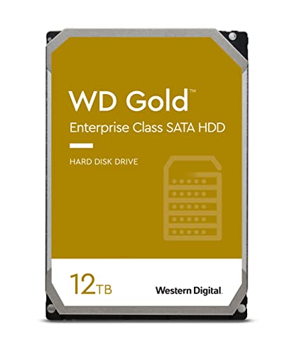 WD Gold 12TB HDD 7200rpm 6Gb/s serial ATA sATA 256MB cache 8,9cm 3,5Zoll intern RoHS compliant Enter