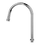 Sink Faucet Spouts Copper