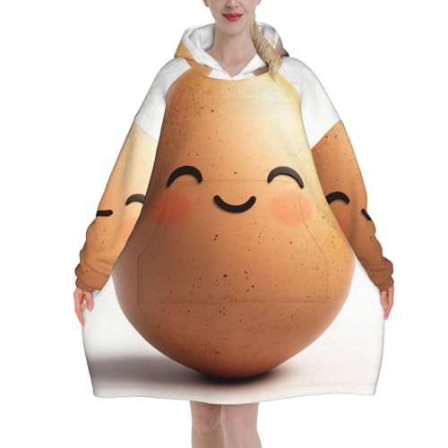 Couverture à capuche portable EdWal pour des soirées d'hiver cocooning