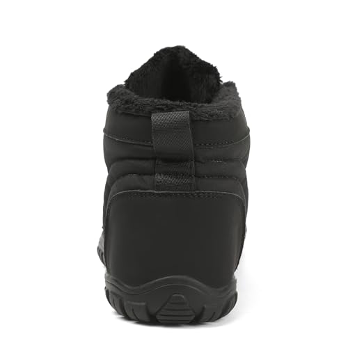 Image of Winter Hike Barefoot Boots Womens,Warm Zero Drop Snow Boot Slip On Barefoot Footwear Men Wide Waterproof hike barefoot shoes Women Hiking Walking Outdoor