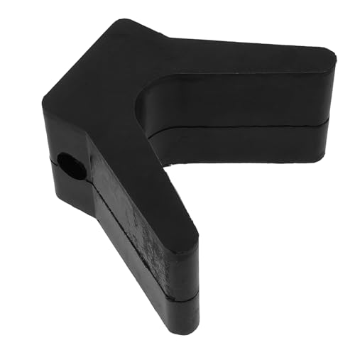 Alipis Fishing Trailer Parts Boat Trailer Bow Stop Universal Fit Rubber Bow Stop Block for Yacht Kayak Ski Fishing Boats