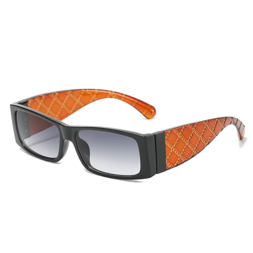 Lunettes de soleil voyage rectangulaire mode vintage pour homme et femme