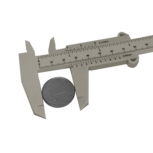 Calibrador Vernier Digital Rojo 0-150 mm miniatura 5