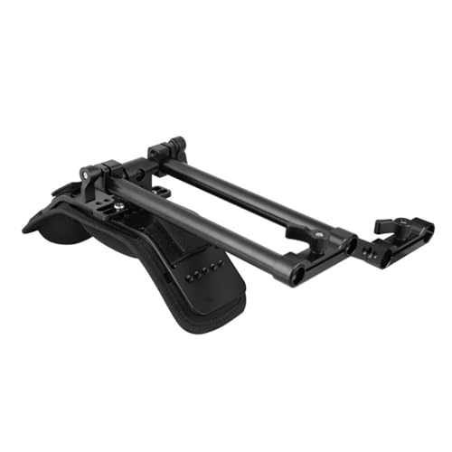 Support d'épaule reflex 15 mm avec stabilisateur pour caméra et rig de tournage