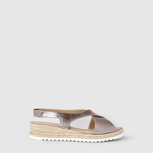 Image of Aquatalia Women's Adelina, Sandals, Heel, Casual, Elastic, Round Toe, Rubber Outsole