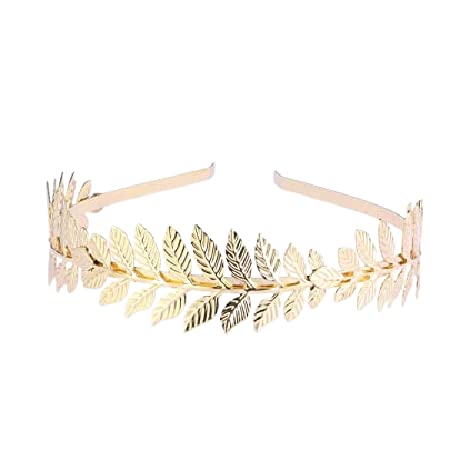 El Regalos Golden Leaves Vintage Crown Style Metal Hairband/Tiara Hair accessories for Kids/Girls/Teens/Women- Bridal Crown Hairbands (Option-2) (B0BSRWH5GG) Amazon Price History, Amazon Price Tracker