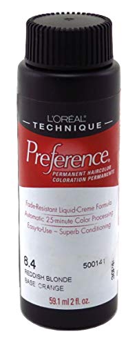 Loreal Preference Color #8.4 Reddish Blonde (6 Pack)