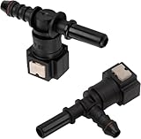 COZERI 2er set 7,89mm ID6 F+T Kraftstoffleitung Verbinder für Dieselheizung,Schnellverbinder, kompatibel mit Opel Vivaro Primastar Trafic, ideal für Kraftstoffleitung Anschluss