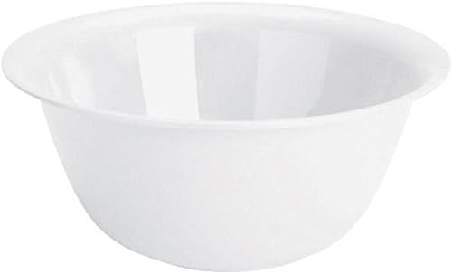 - Plastic Bowl 6 Qt. White Bulk 2 pack