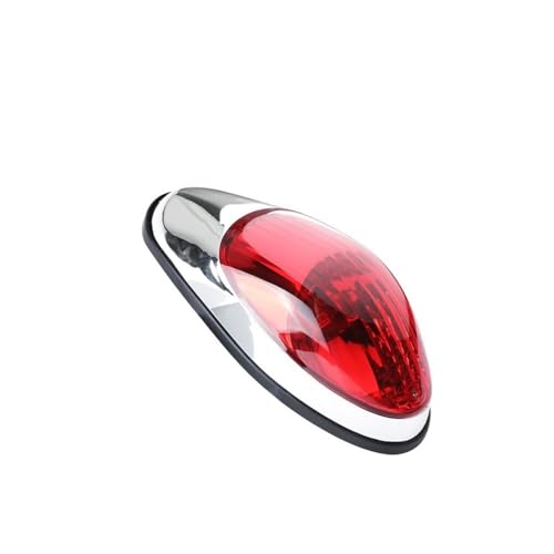 Clignotant arrière et feu stop moto 12V rouge pour custom Shadow Chopper Cruisers