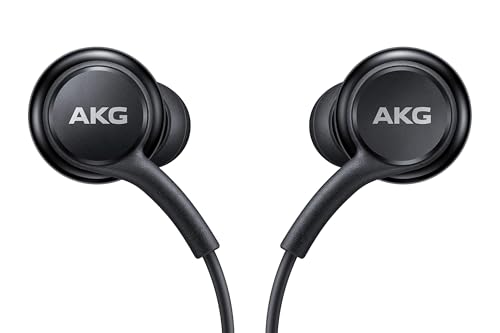 Image of Original Wired Galaxy AKG-Tuned IC100 Type-C Earphones with Mic | Pure Bass Sound | One Button Multi-Function Remote | in Ear Comfort fit | 6 Months Warranty (Black)