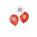 amscan 9906514 – Palloncini in Lattice FC Bayern Monaco, 27,5 cm, Colore: Blu, Bianco e Rosso, gonfiabili con Aria/Elio, Decorazione per Feste di Compleanno o di Calcio, Bunt, Taglia Unica