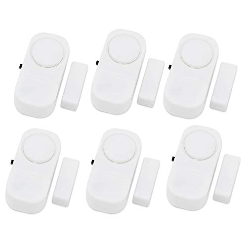 Preisvergleich Produktbild Wireless Home Türen Fenster-Sicherheits-Eintragungswarnun... 6-Pack