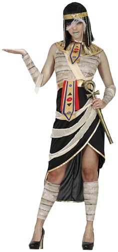 FIESTAS GUIRCA | Sexy Cleopatra Halloween Kostüm Damen (38-40/M) – Ägyptische Königin Kostüm Karneval Fasching – Mumie Ägypterin Halloween...