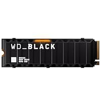 WD_BLACK 8TB SN850X NVMe Internal Gaming Solid State Drive with Heatsink - Works with PlayStation 5, Gen4 PCIe, M.2 2280, Up to 7,200 MB/s - WDS800T2XHE