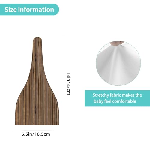 Baby Beanie Solid Wood Pattern Knotted Hat - Soft, Warm, Comfortable, Headwear for Newborns, 0-6 Months4