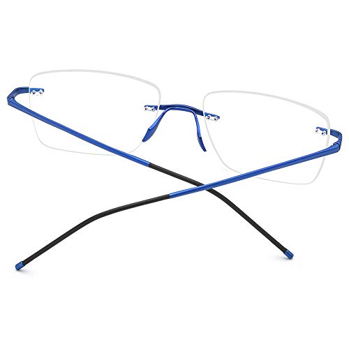 Image of FONEX Colorful Pure Titanium Glasses Frame Women Retro Round Eyeglasses