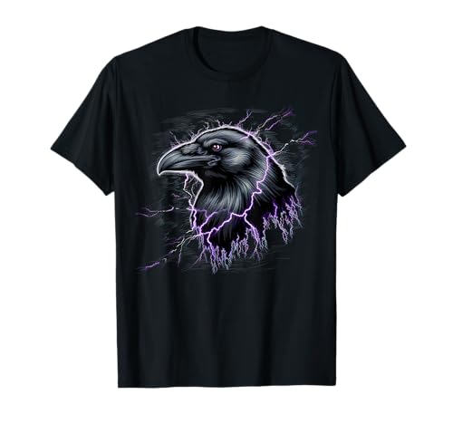 Raven Tshirt Men Women Purple Animal School Sport Fan T-Shirt