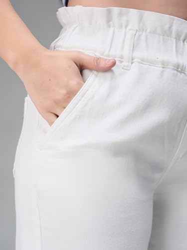 Image of Miss Chase A+ Women's Bootcut High Rise Regular-Length Stretchable Denim Shaping Jeans