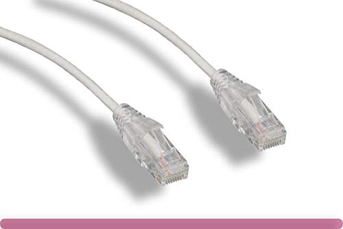 Cable de red SF Cable 3.05 m Cat 6A UTP blanco miniatura 1