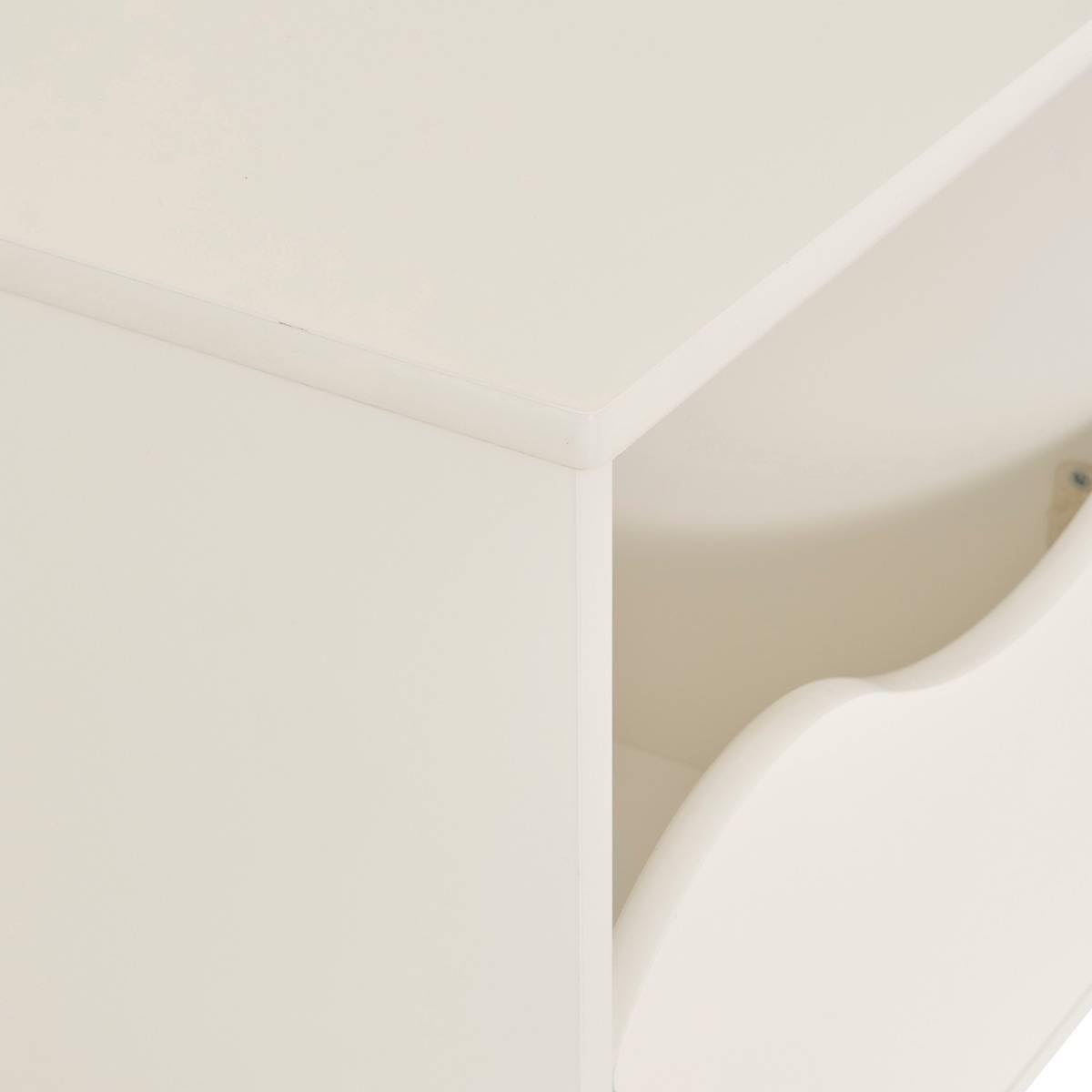 ATMOSPHERA CREATEUR D'INTERIEUR - Comodino per bambini douceur bianco 35,5x40 cm