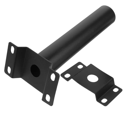 VILLCASE Soporte Metálico Resistente para Luz Solar de Jardín Montaje de Poste para Foco Solar Exterior Bracket Duradero de Inoxidable para Farolas y Luces Solares Exteriores para