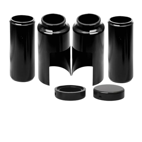 Cubierta de horquilla delantera protectora negra para Harley kit antitubos expuestos 2