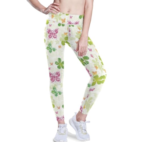 Pantalones de yoga de cintura alta antideslizantes para running XS-XXL