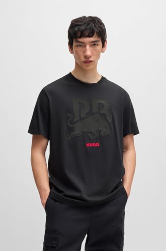HUGO Mens F1 2024 Racing Bull Team Logo Tshirt3