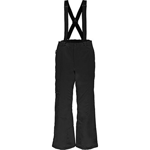Spyder Men's Troublemaker Tailored Fit Ski Pant, Black, Large/Small