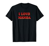 Aesthetic I Love Manga Shirt
