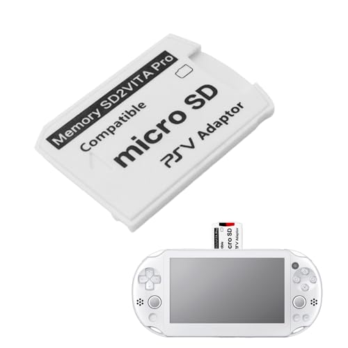 YUANFANXX Ultimate Version SD2Vita 6.0, Carte Mémoire PS Vita, Psvita, Adaptateur de Carte mémoire PSVSD Micro SD, convertisseur pour PS Vita 1000 2000, PS Vita, PSP Vita, Adaptateur Micro SD