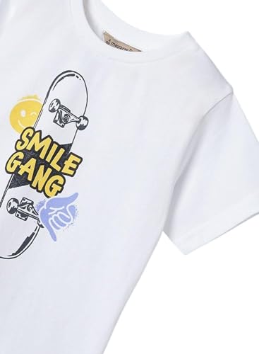 Conjunto de punto Mayoral para niño de 6 años con estampado moderno 3