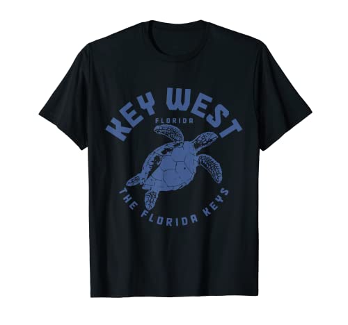 Key West Florida Sea Turtle Scuba Diving Vintage T-Shirt