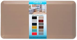 ComfiLife Anti Fatigue Floor Mat Durable Stain Resistant Floor Mat with Non-Slip Backing for Home Office 3/4 Inch Thick