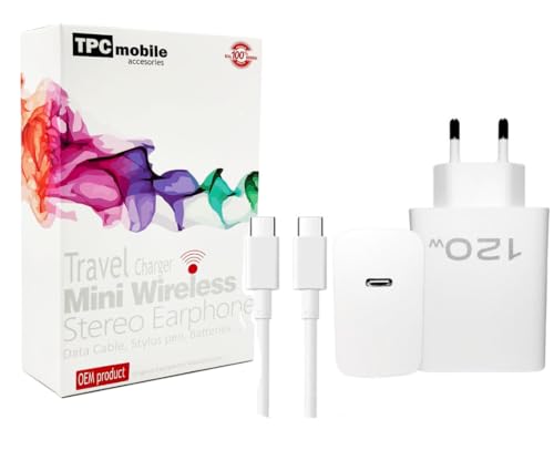 Netzladegerät Flash Charge 120W für Vivo Y100t, iQ00 Neo9, iQ00 Neo9 Pro, X100, iQ00 12, iQ0012 Pro, iQ00 Neo 7 Pro, X90s, iQ00 Neo8, iQ00 Neo8 Pro, X Fold2, X90, X90 90 Pro,