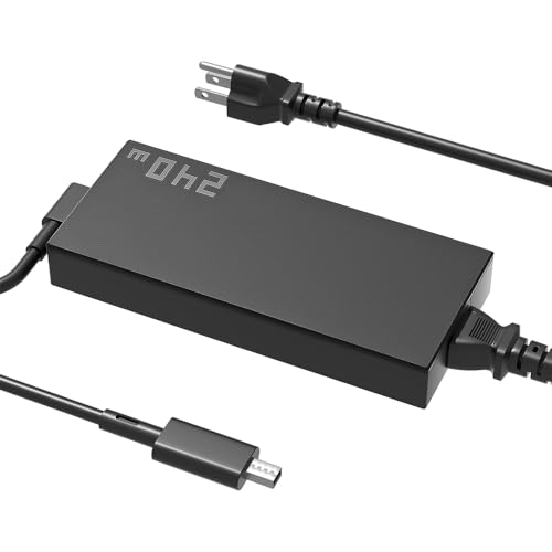 SLRIOYS 240W Charger Compatible with Asus ROG Zephyrus G16 G14 GU605 GA605 GA403 TUF Gaming A18 A16 A14 FA608 FA401 FA808 ProArt P16 PX13 H7606 HN7306 V16 V3607 Flow Z13 GZ302EA Laptop Adapter