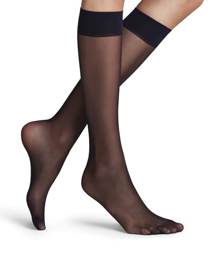 Image of FALKE Women's Matt Deluxe 20 Denier Knee-High Socks, Sheer, 1 Pair