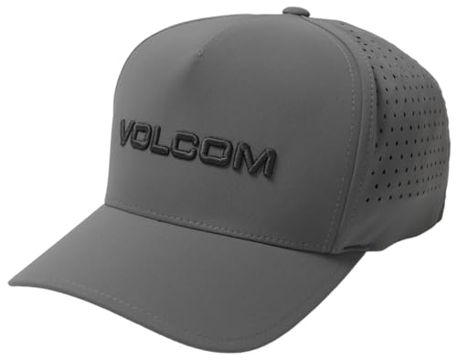 Image of Volcom Men's Vent Delta Adjustable Hat - Snapback Water Repellant, Breathable Outdoor Hat