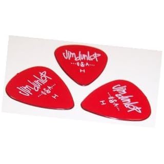 DUNLOP 486PHV GELS PICKS STANDARD HEAVY-Pack of 12 - Les Beatles, Paul McCartney, John Lennon, RIngo Starr, George Harrison