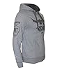 ROCK-IT Apparel Men Hoodie Sweater Hoody urban Streetstyle Pullover [S-5XL] premium quality heavy weight color heather grey XXL #2