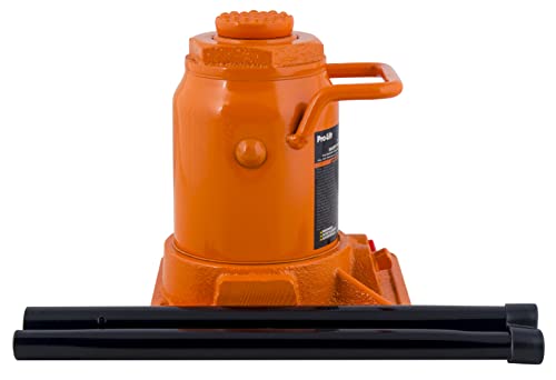 Image of Pro-Lift 12 Ton Shorty Hydraulic Bottle Jack - Portable Car Jack 24000 Lbs Capacity with Pump Handle for Car Sedans SUV