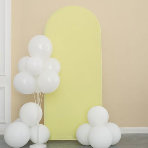 Arche mariage couverture jaune 200x100cm pour cacher un fond et décorer une fête