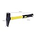 Uonlytech Tpr Hammer with Plastic Coated Handle Shock Resistant Design for Fabrication Woodworking Durable Construction for Fitters Engineers and Tool Makers