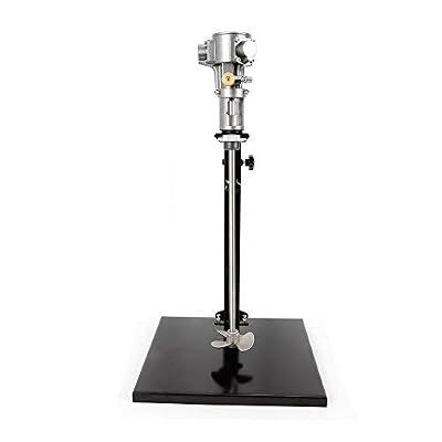 5 Gallon Pneumatic Automatic Paint Mixer Machine Air Mix Clip Paint Blender Paint Stirring Machine Height Adjustable for Viscous Liquid Ink Dye Chemicals Ink Coating Mix Tool Mixing Machine Coating