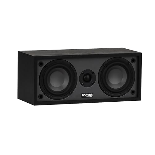 Dayton Audio Classic C40 Center Channel Speaker Black