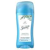 secret defense Producto de Senokot Secret Antitraspirante e deodorante per le donne, pH equilibrato invisibile solido, doccia profumo fresco, 2.6 Oz