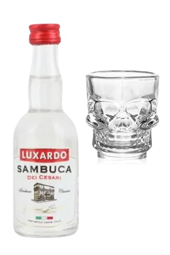 Luxardo Sambuca Liqueur 50ml with Shot Glass | Miniature Alcohol | All Occasion Gift